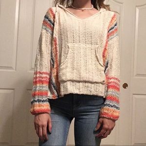 Rainbow Baja hoodie